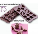 STAMPO CIOCCOLATINI IN SILICONE FASHION della linea Easy Choc di SILIKOMART