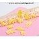 CUTTER ALFABETO FUNKY LETTERE E NUMERI