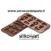 STAMPO CIOCCOLATINI IN SILICONE GOOD MORNING della linea Easy Choc di SILIKOMART