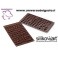 STAMPO IN SILICONE ABC - ALFABETO della linea Easy Choc di SILIKOMART