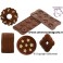 STAMPO CIOCCOLATINI IN SILICONE BISCOTTI della linea Easy Choc di SILIKOMART