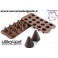 STAMPO CIOCCOLATINI IN SILICONE KONI - CONI della linea Easy Choc di SILIKOMART