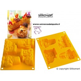 KIT WHOOPIES TAPPETINO + 24 SAC'A POCHE - WONDER CAKE SILIKOMART KIT WHOOPIES TAPPETINO + 24 SAC'A POCHE - WONDER CAKE SILIKOMART