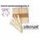 SILIKOMART SET 100 BASTONCINI STECCO IN LEGNO FAGGIO STAMPO EASY CREAM E FINGER FOOD