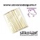 SILIKOMART SET 50 BASTONCINI BIANCHI PER CAKE POP, LECCA LECCA E STAMPO EASYPOP