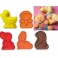 SET 5 STAMPI ANIMALETTI ASSORTITI BABYLINE di SILIKOMART