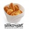 LILY 01 WHITE Vaso Silikomart SOFT SILICONE BASKET BEWARE LIGHT