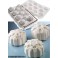 STAMPO IN SILICONE SF 115 SNOWFLAKES 11 FIOCCHI DI NEVE IN GIFT BOX LET'S CELEBRATE di SILIKOMART