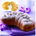 STAMPO IN SILICONE CORNETTO CROISSANT SFT327 IN GIFT BOX Linea Fancy&Function di SILIKOMART