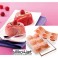 STAMPO IN SILICONE MONOPORZIONE ROSA SF077 6 ROSE GRANDI IN GIFT BOX FANCY & FUNCTION di SILIKOMART