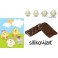 STAMPO CIOCCOLATINI IN SILICONE EASTER FRIENDS 12 PULCINI E CONIGLI PASQUA di SILIKOMART