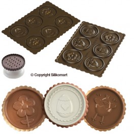 KIT WHOOPIES TAPPETINO + 24 SAC'A POCHE - WONDER CAKE SILIKOMART KIT WHOOPIES TAPPETINO + 24 SAC'A POCHE - WONDER CAKE SILIKOMART
