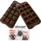 STAMPO CIOCCOLATINI IN SILICONE CHOCO GUFI (15 gufetti) della linea Easy Choc di SILIKOMART