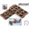 STAMPO CIOCCOLATINI IN SILICONE N.12 CHOCO BABY della linea Easy Choc di SILIKOMART