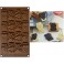 STAMPO CIOCCOLATINI IN SILICONE SF 196 - CHOCO TAGS IN LOVE (16 placchette decorative) di SILIKOMART