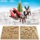 SET STAMPI IN SILICONE HSH 05 A+B XMAS DREAM di SILIKOMART