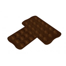 STAMPO CIOCCOLATINI IN SILICONE SCG 34 - CHOCO GOAL CALCIO della linea Easy Choc di SILIKOMART