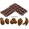 STAMPO CIOCCOLATINI IN SILICONE SCG 32 - CHOCO FRUITS - FRUTTA della linea Easy Choc di SILIKOMART