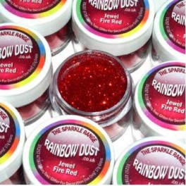 COLORANTE GLITTER IN POLVERE ROSSO FUOCO 5 gr - RAINBOWDUST - LINEA SPARKLE COLORANTE GLITTER IN POLVERE ROSSO FUOCO 5 gr - RAINBOWDUST - LINEA SPARKLE
