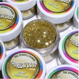 COLORANTE GLITTER IN POLVERE LIGHT GOLD (ORO) 5 gr - RAINBOWDUST - LINEA SPARKLE COLORANTE GLITTER IN POLVERE LIGHT GOLD (ORO) 5 gr - RAINBOWDUST - LINEA SPARKLE