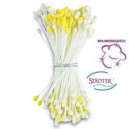 180 Pistilli per fiori Wilton 3 forme bianchi decora torta pasta zucchero 180 Pistilli per fiori Wilton 3 forme bianchi decora torta pasta zucchero